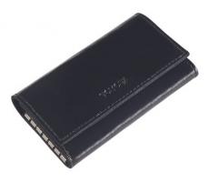 Кожаный футляр для ключей Toyota Leather Key Case, Weekend, Black